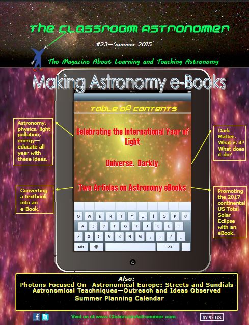 The Classroom Astronomer Magazine From